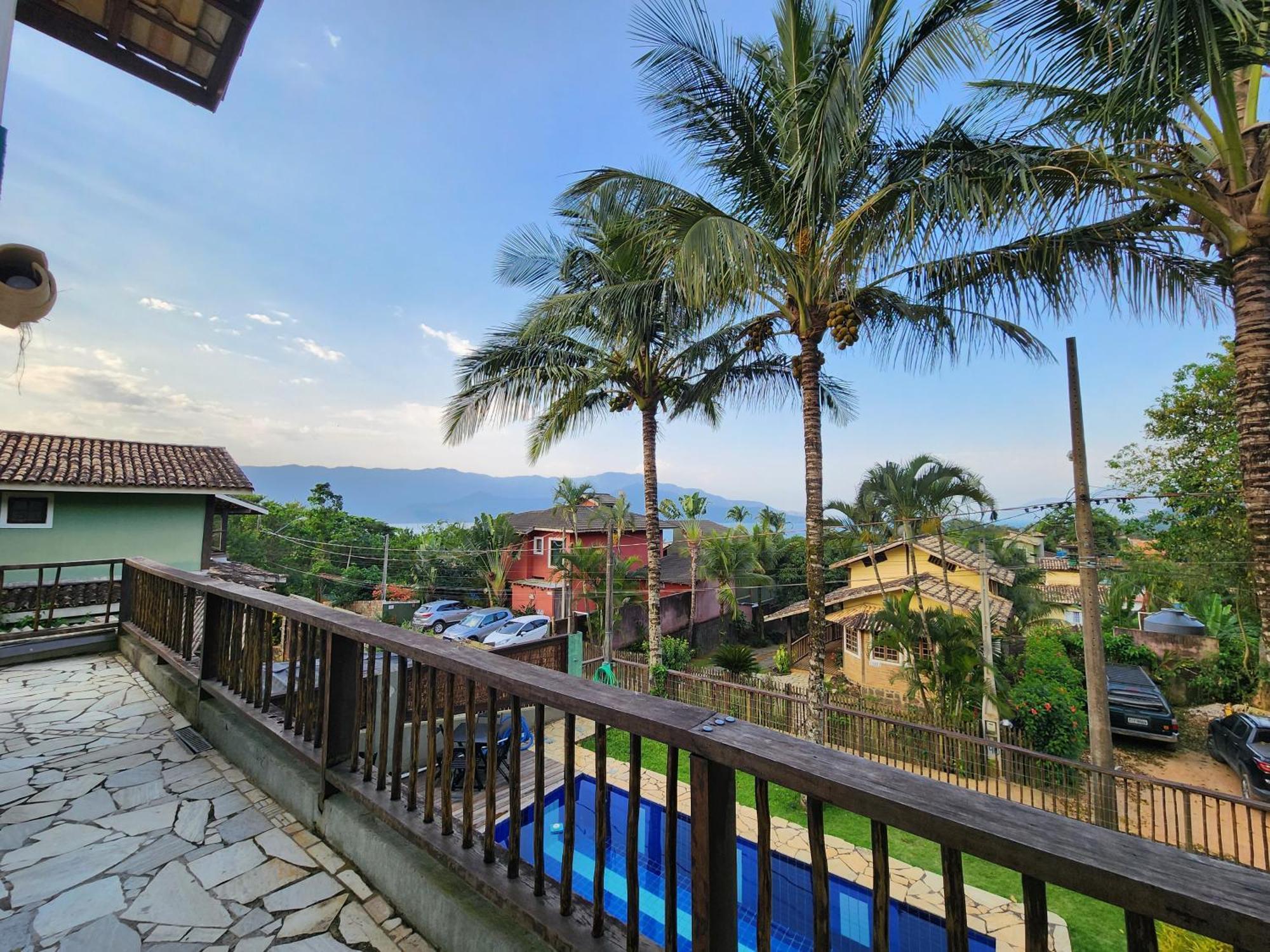 Bela Casa De 4 Suites Com Piscina E Vista - Curral Ilhabela Exteriér fotografie