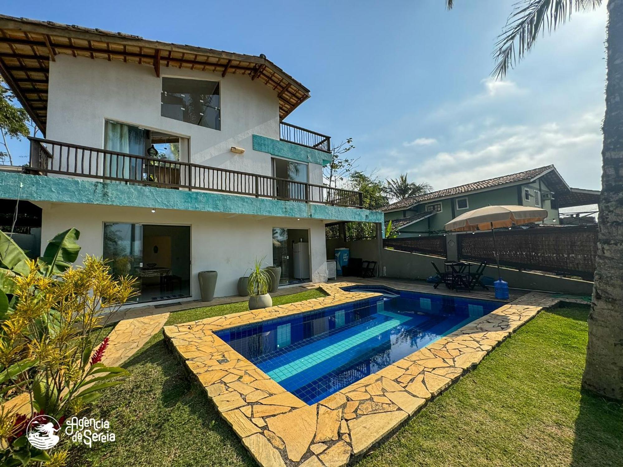 Bela Casa De 4 Suites Com Piscina E Vista - Curral Ilhabela Exteriér fotografie