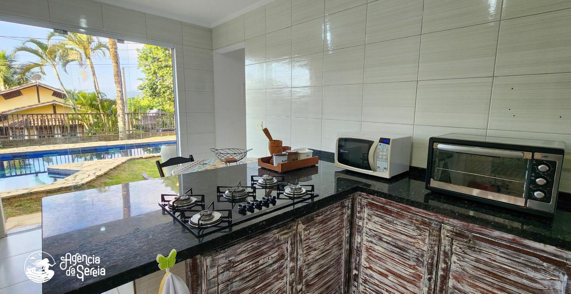 Bela Casa De 4 Suites Com Piscina E Vista - Curral Ilhabela Exteriér fotografie