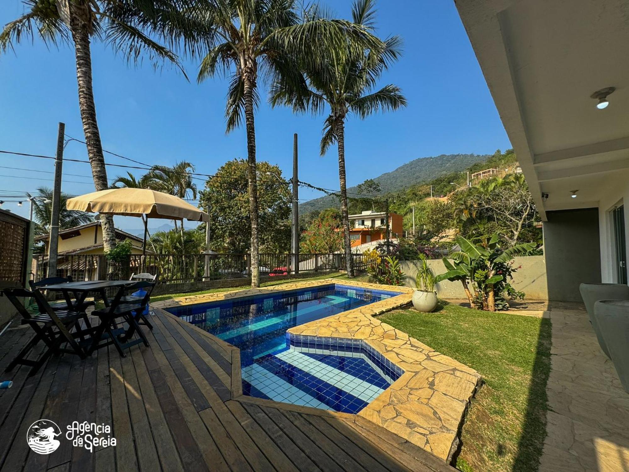 Bela Casa De 4 Suites Com Piscina E Vista - Curral Ilhabela Exteriér fotografie
