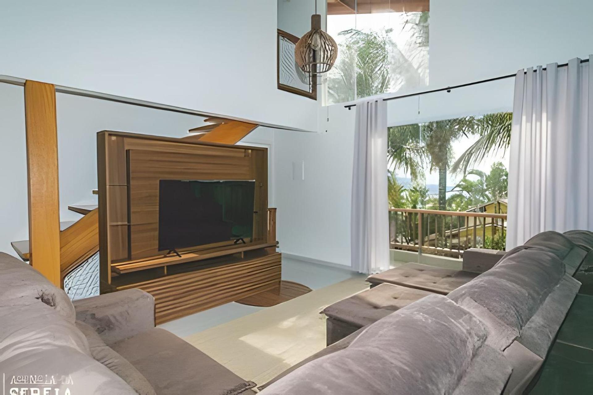 Bela Casa De 4 Suites Com Piscina E Vista - Curral Ilhabela Exteriér fotografie