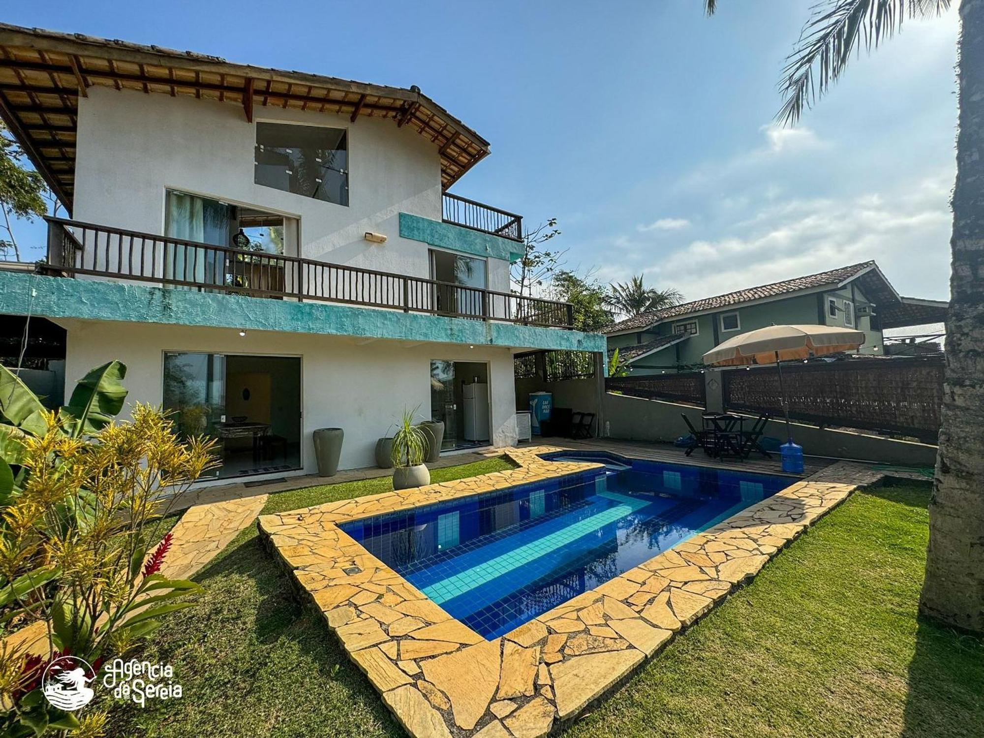 Bela Casa De 4 Suites Com Piscina E Vista - Curral Ilhabela Exteriér fotografie
